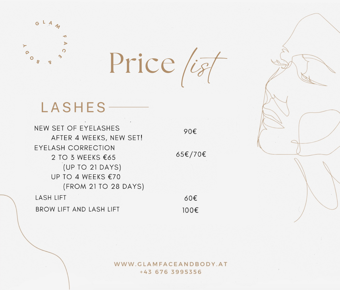 Price list